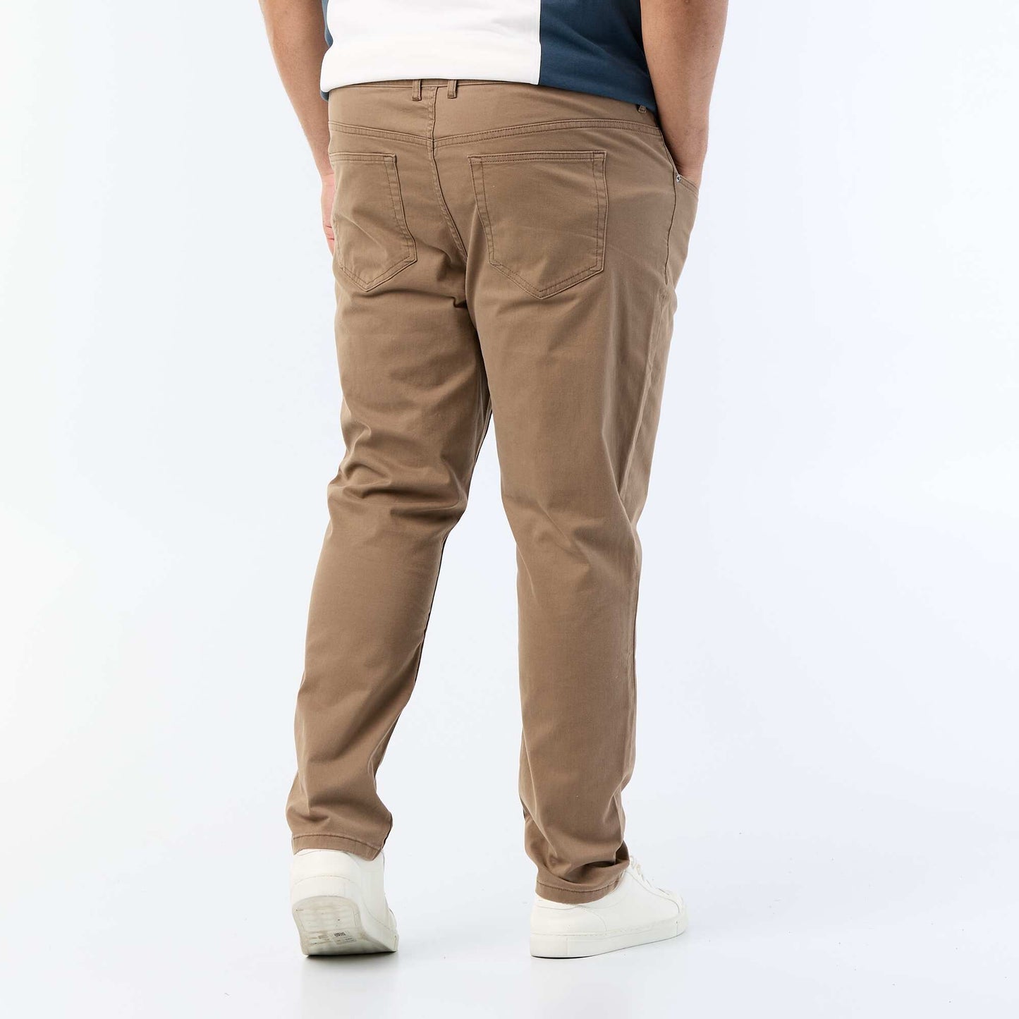 Slim-fit trousers - L32 BROWN