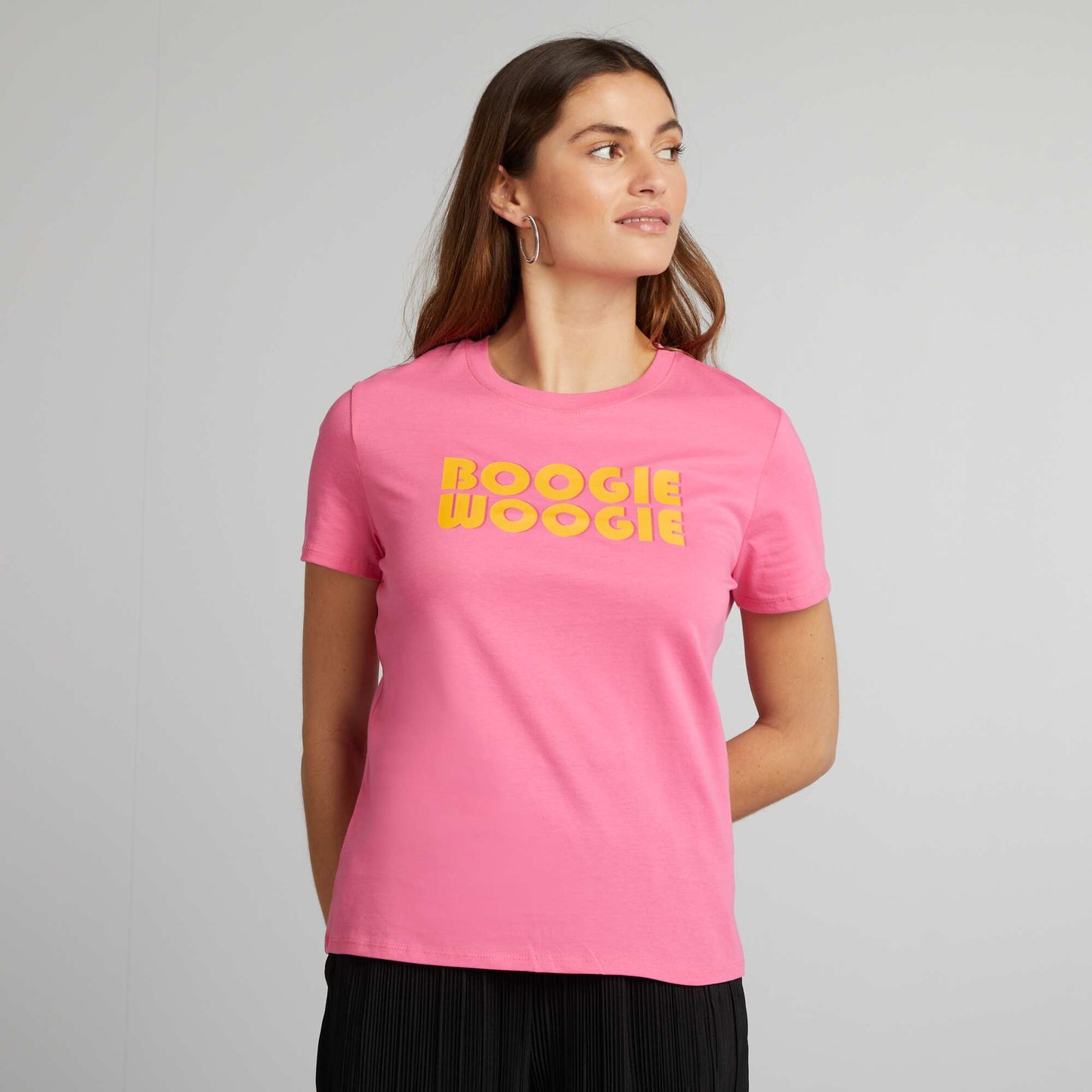 Eco-design heart T-shirt PINK