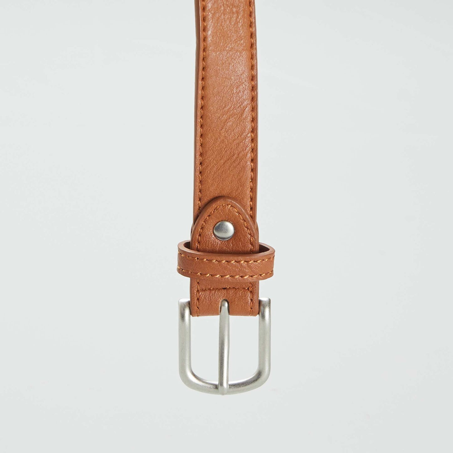 Synthetic belt with a soft feel BROWN