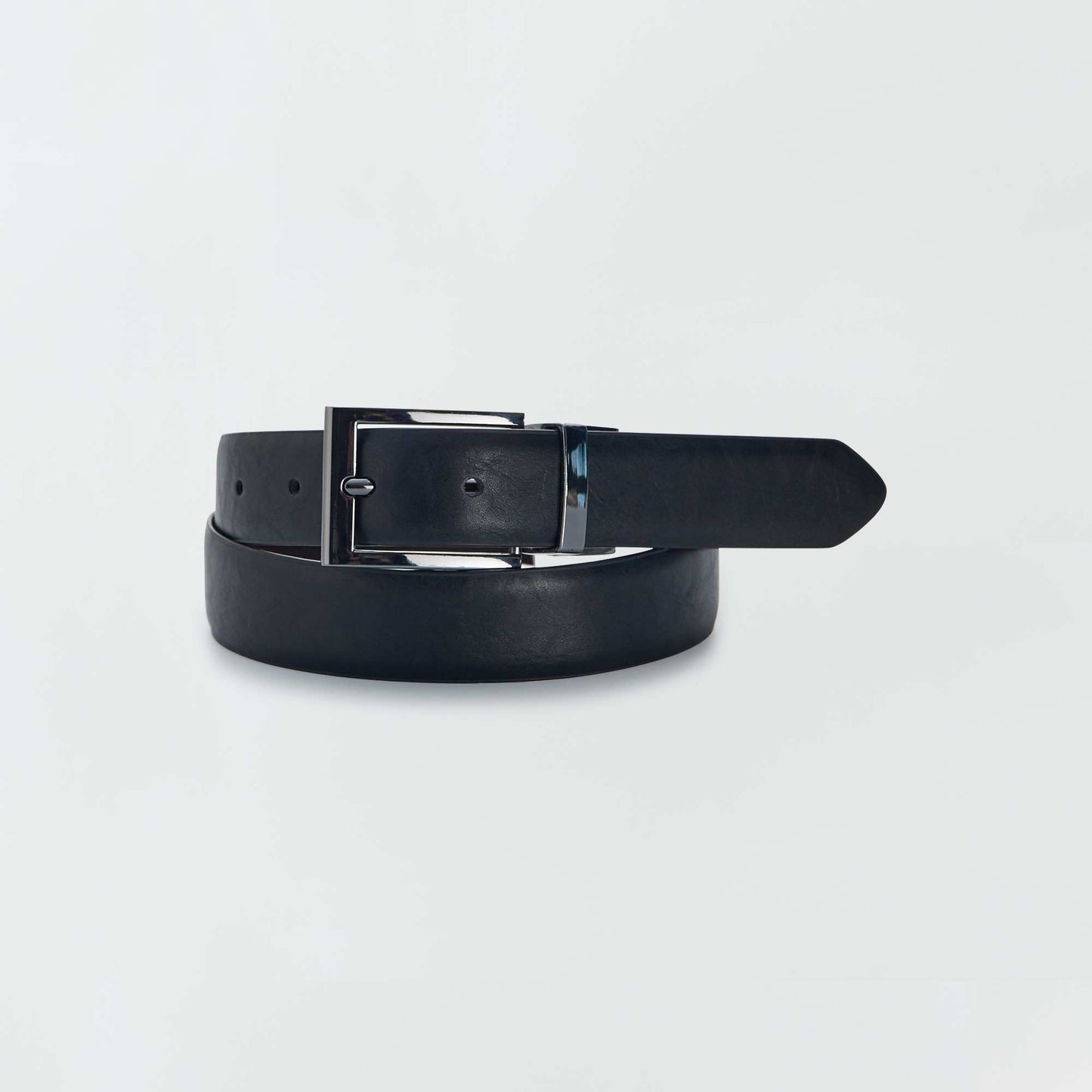 Reversible synthetic belt BLACK