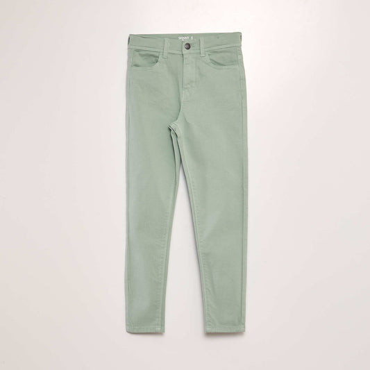 Skinny trousers GREEN