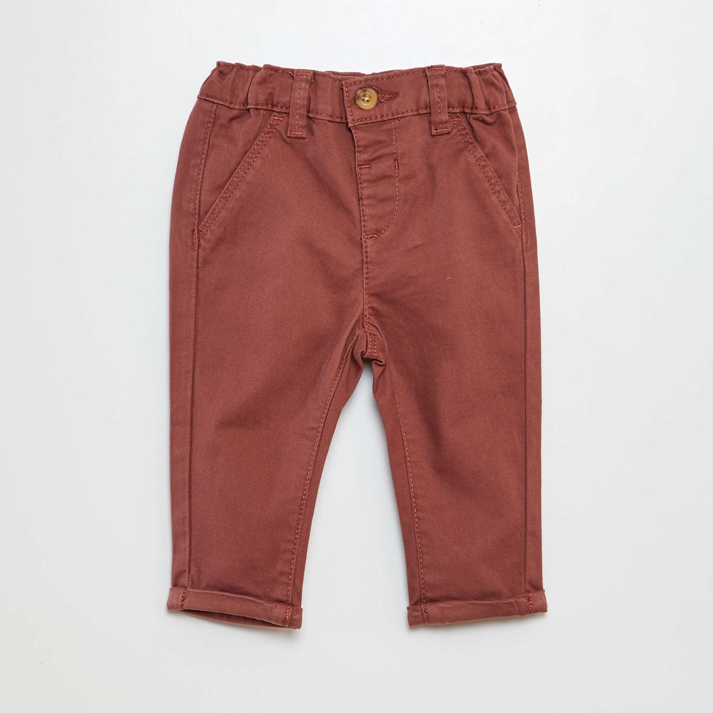 Plain chinos PINK