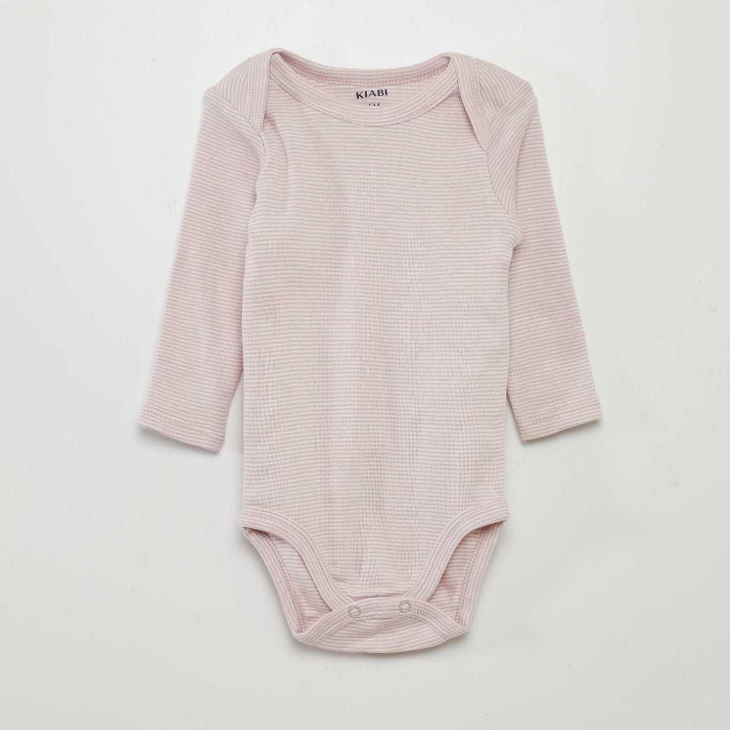 Pack of 3 long-sleeved bodies PINK