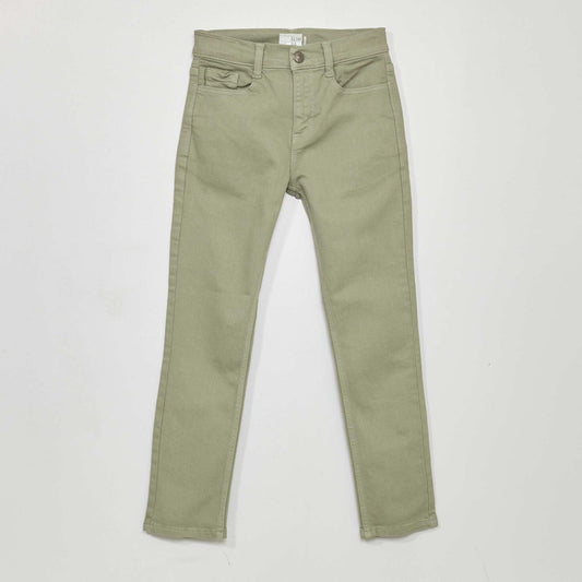 Slim-fit 5-pocket jeans grey