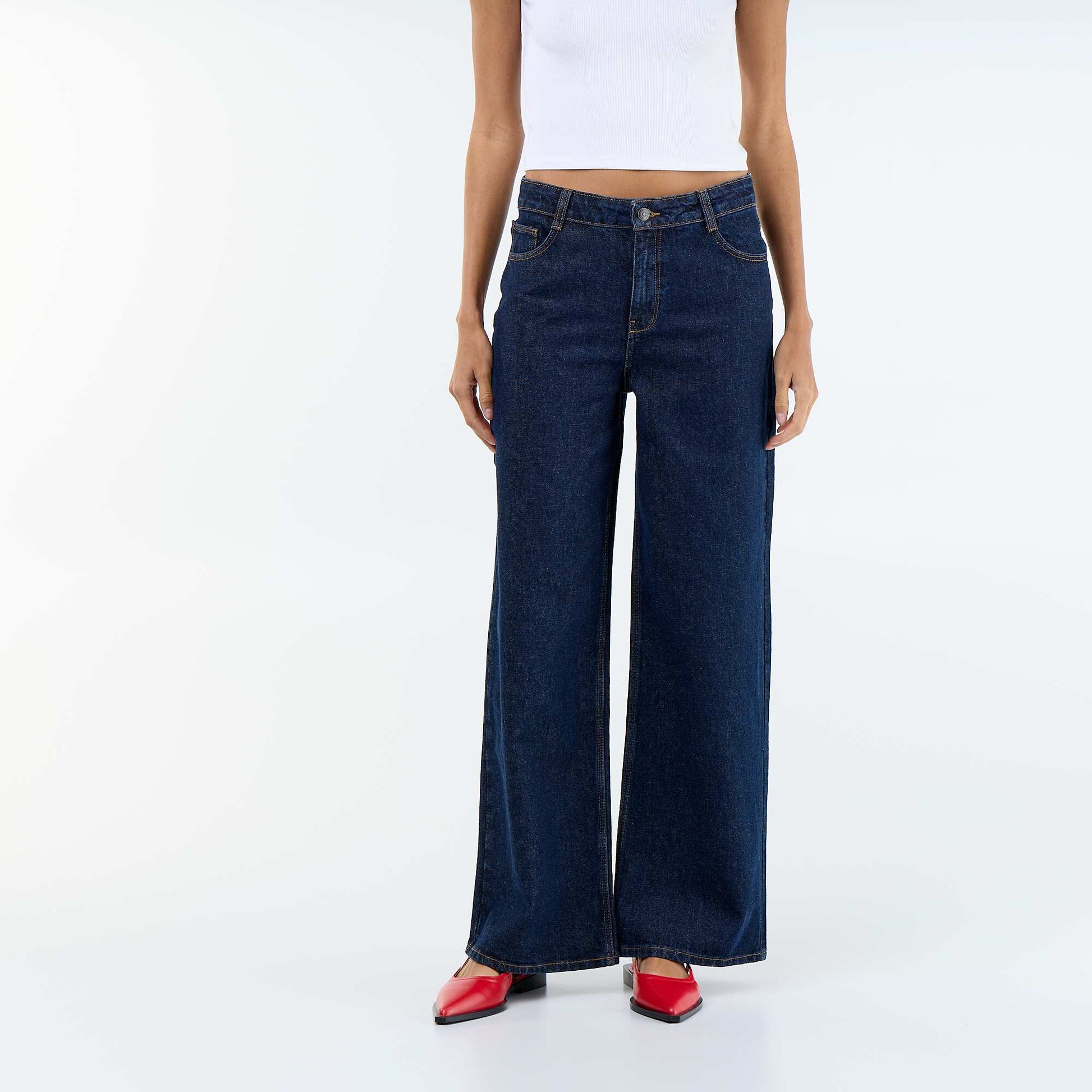 Wide-leg jeans - 30L BLUE