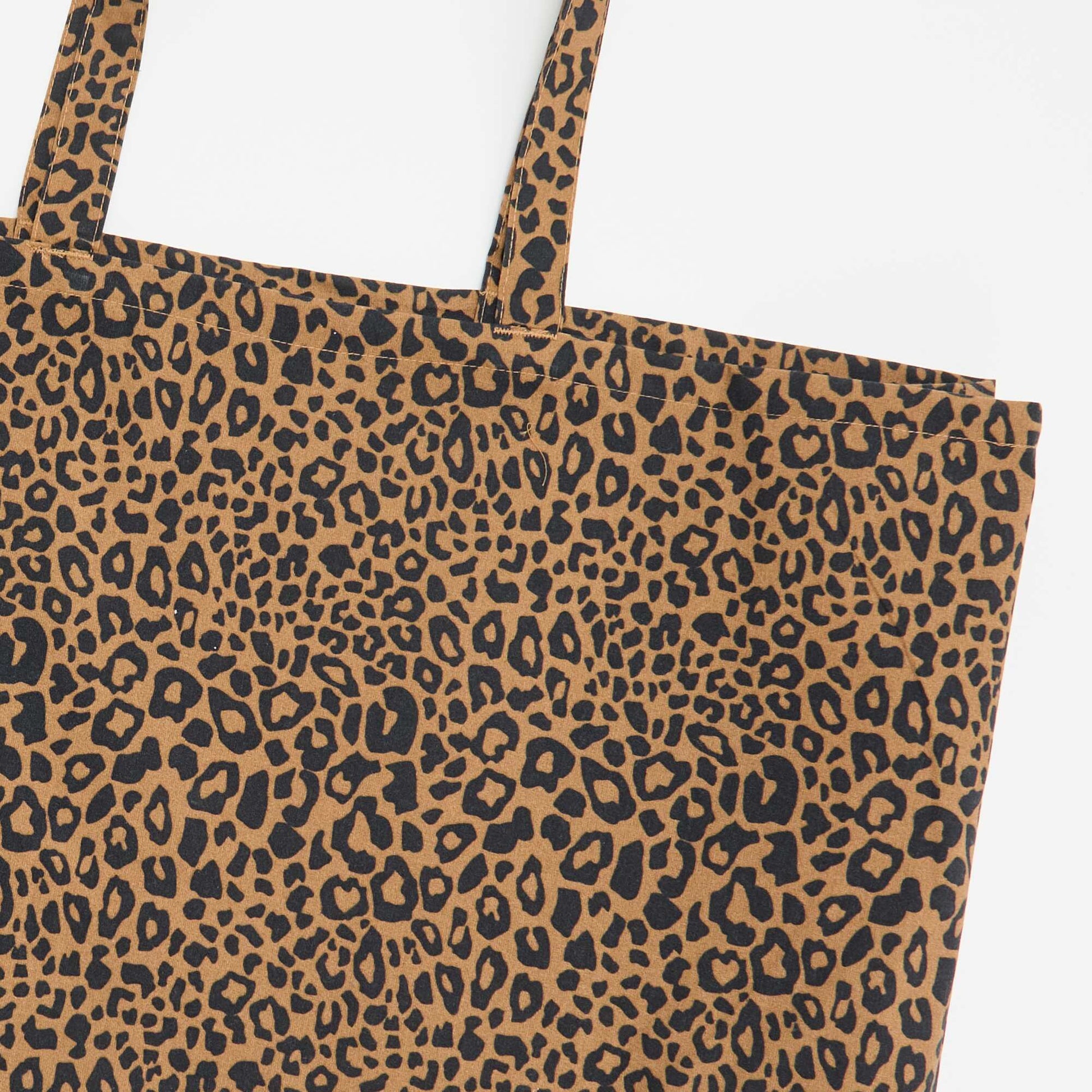 XXL canvas tote bag BEIGE