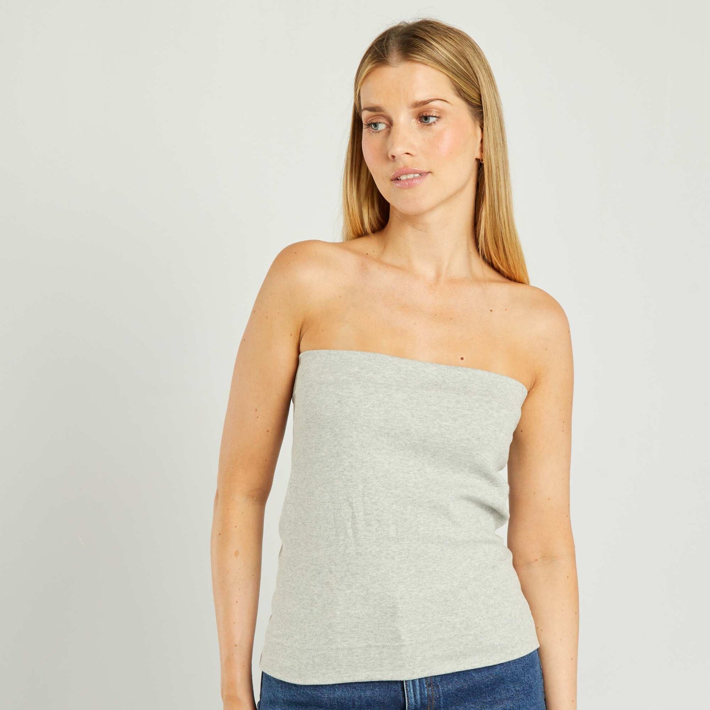 Jersey skin-to-skin wrap GREY