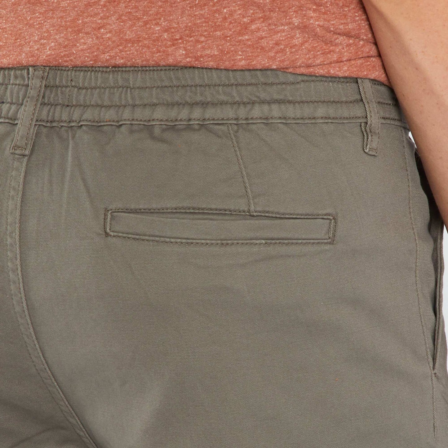 Trousers with pockets KHAKI