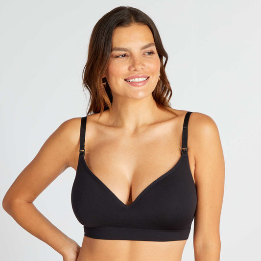 Maternity bra black