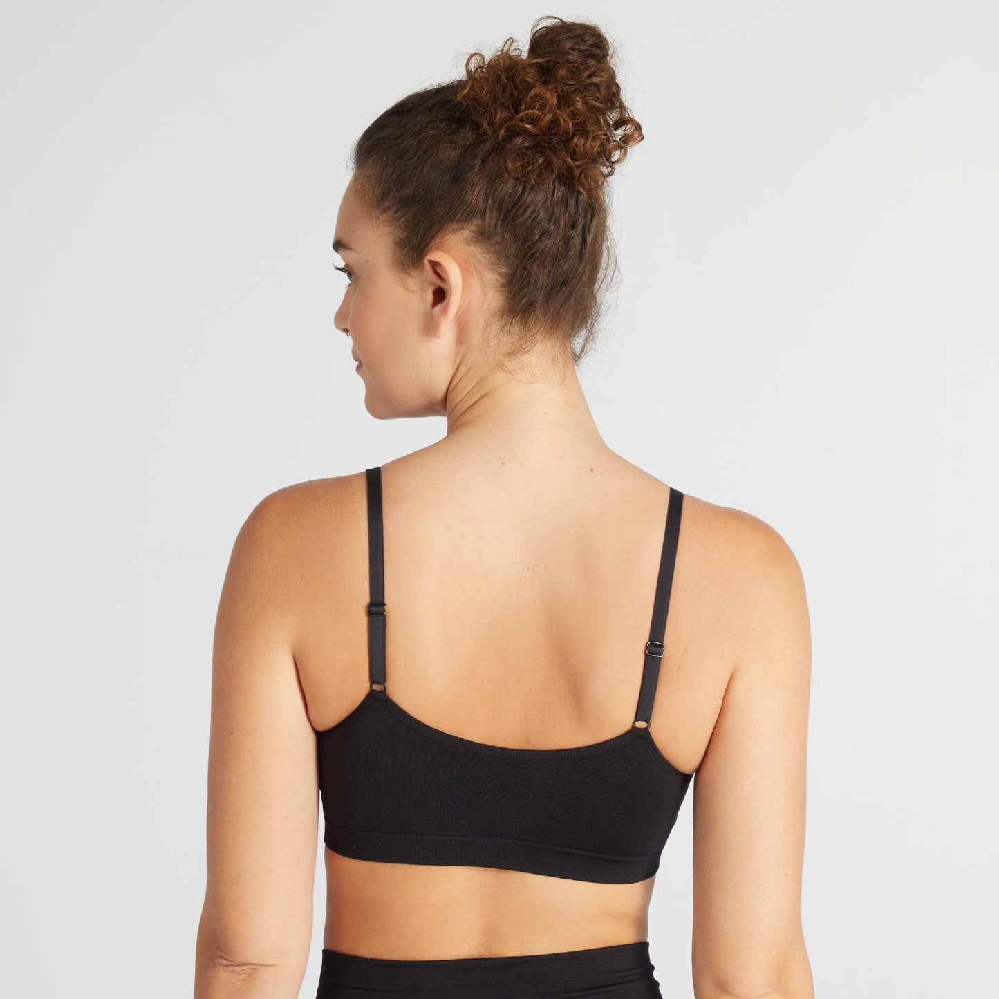 Non-underwired bralette Black