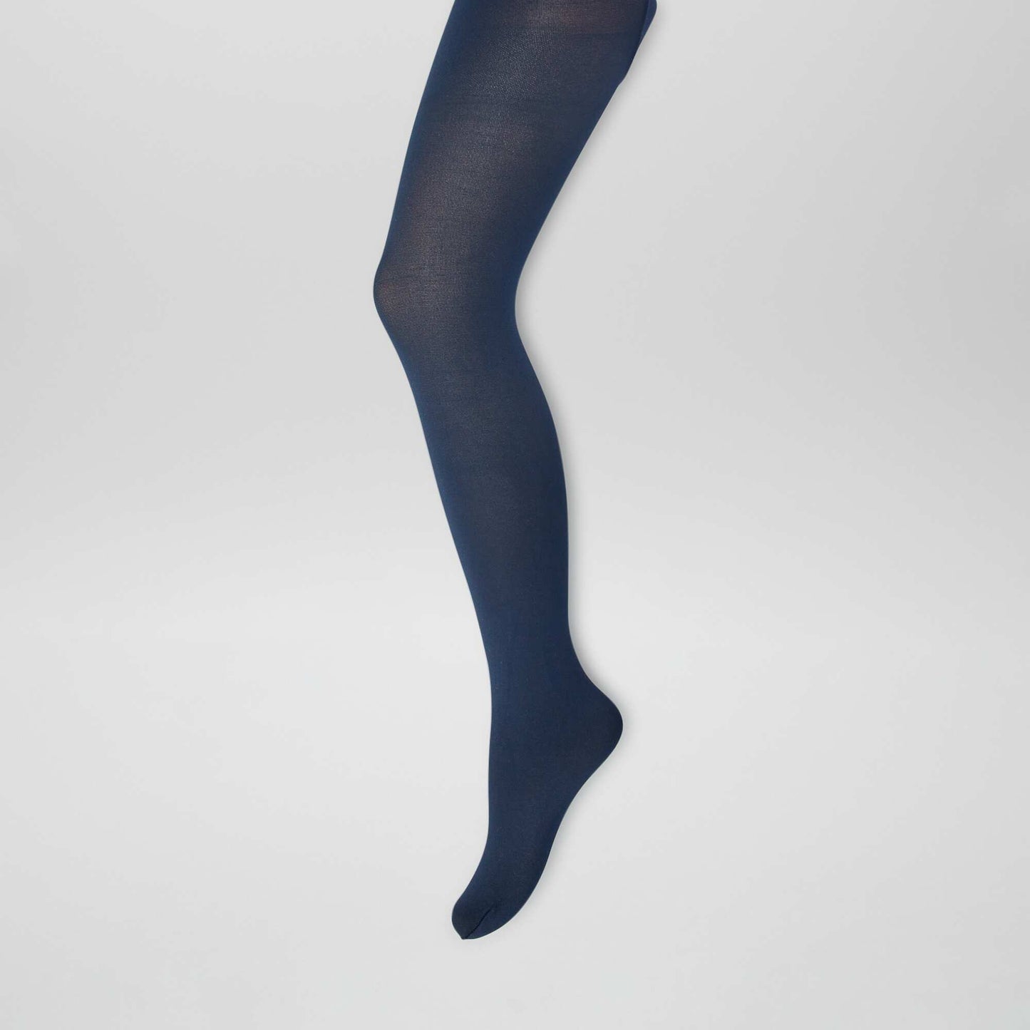 Pack of 2 pairs of opaque tights navy