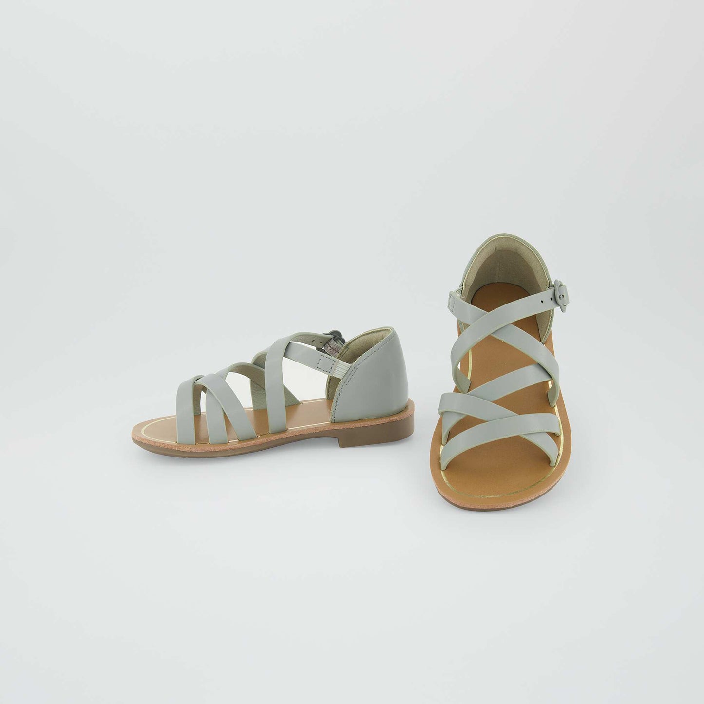 Strappy sandals HO_GREEN