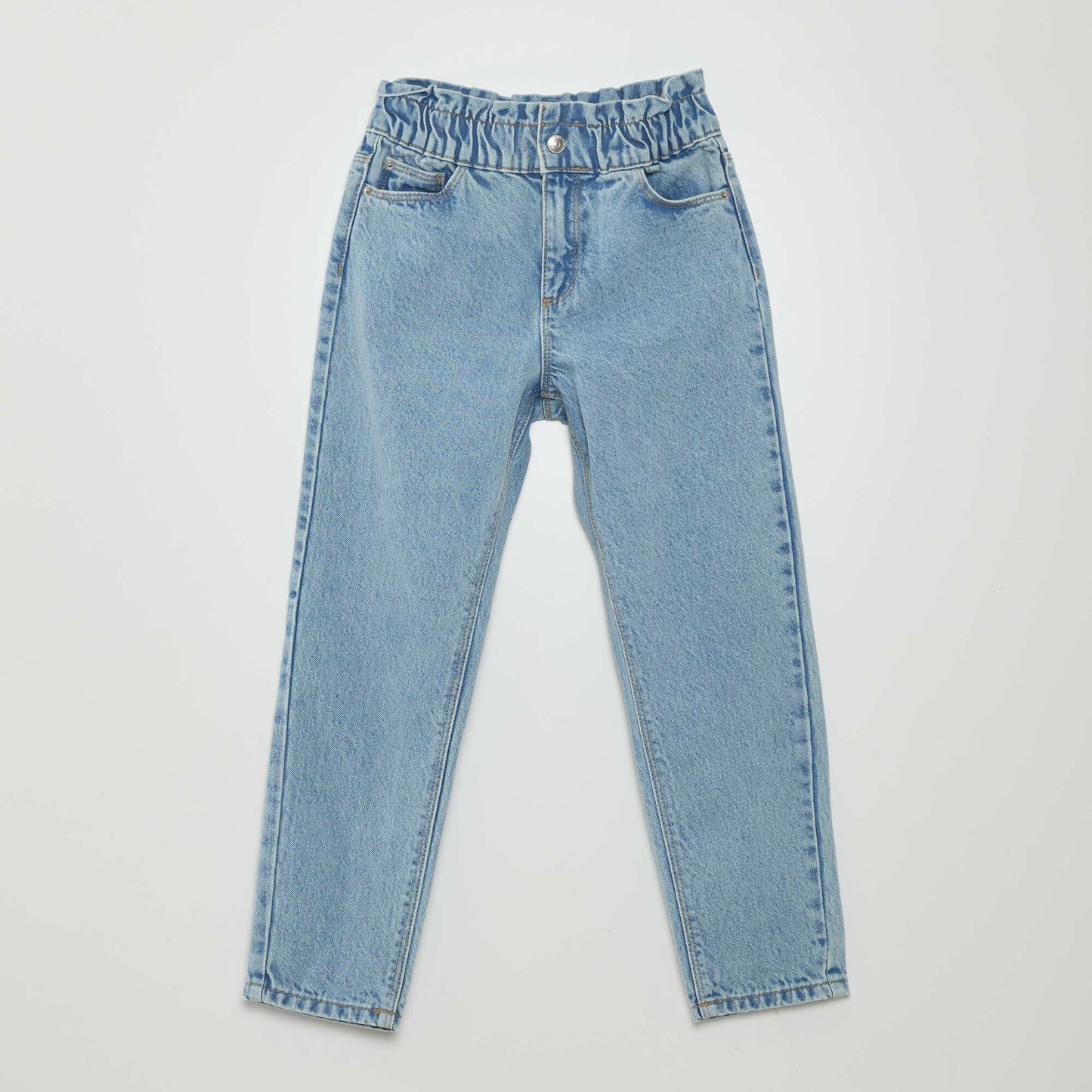 Paperbag jeans BLUE