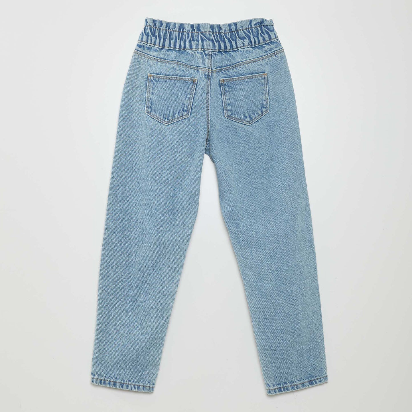 Paperbag jeans BLUE