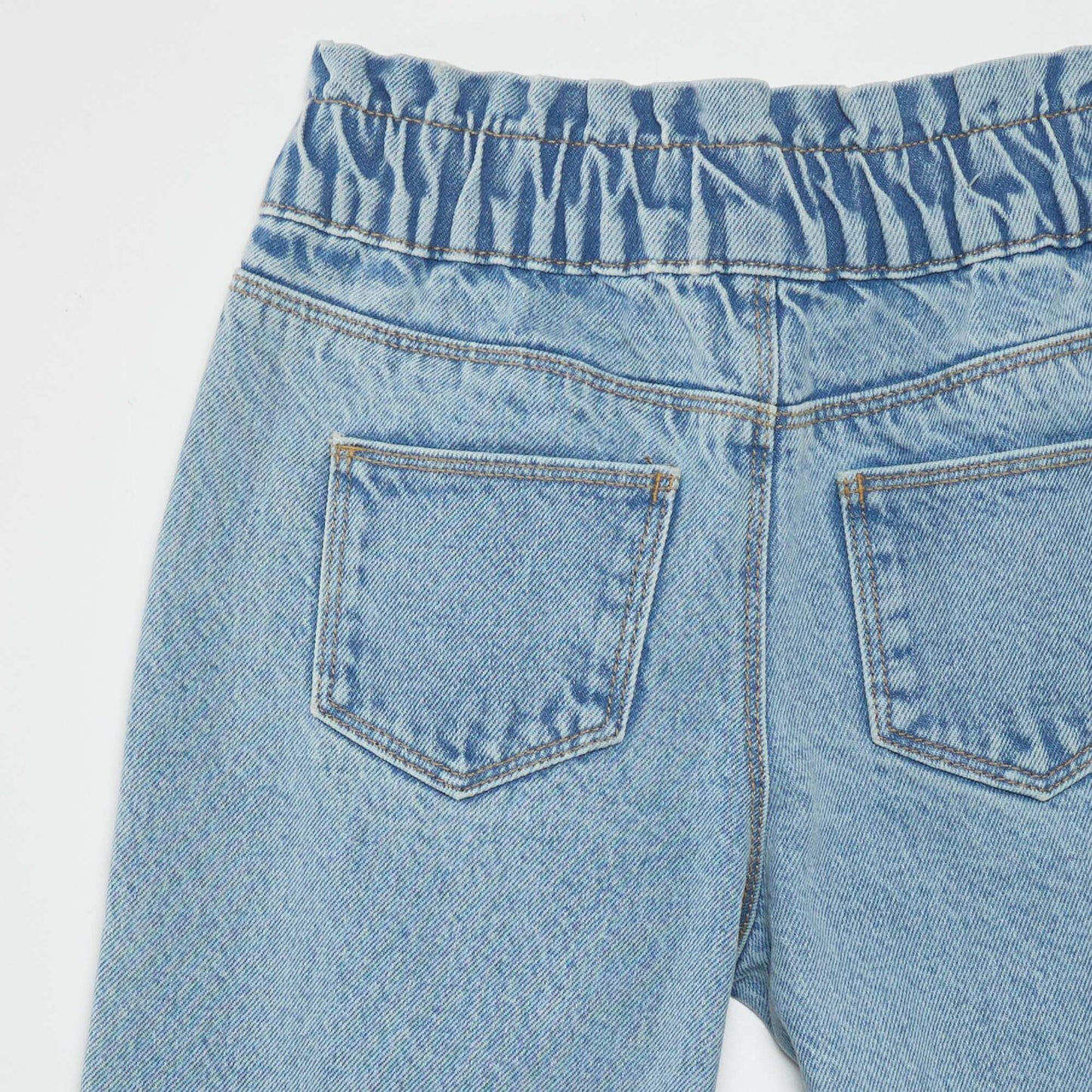 Paperbag jeans BLUE