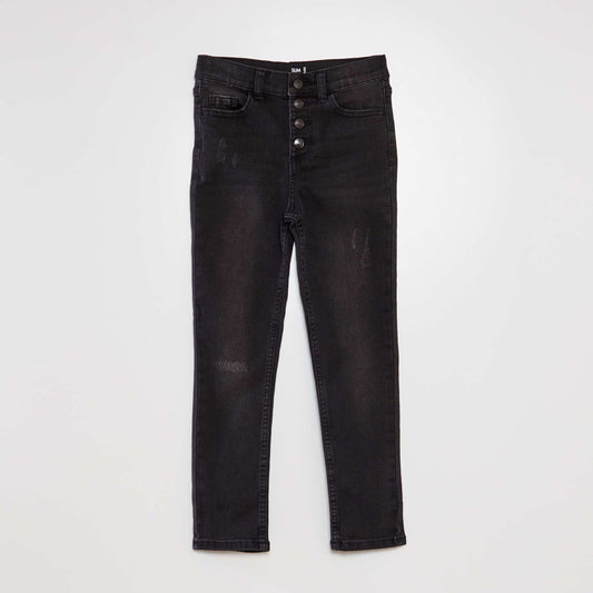 Slim-fit jeans BLACK