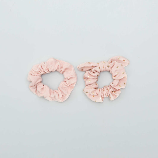 Pack of 2 scrunchies PINK