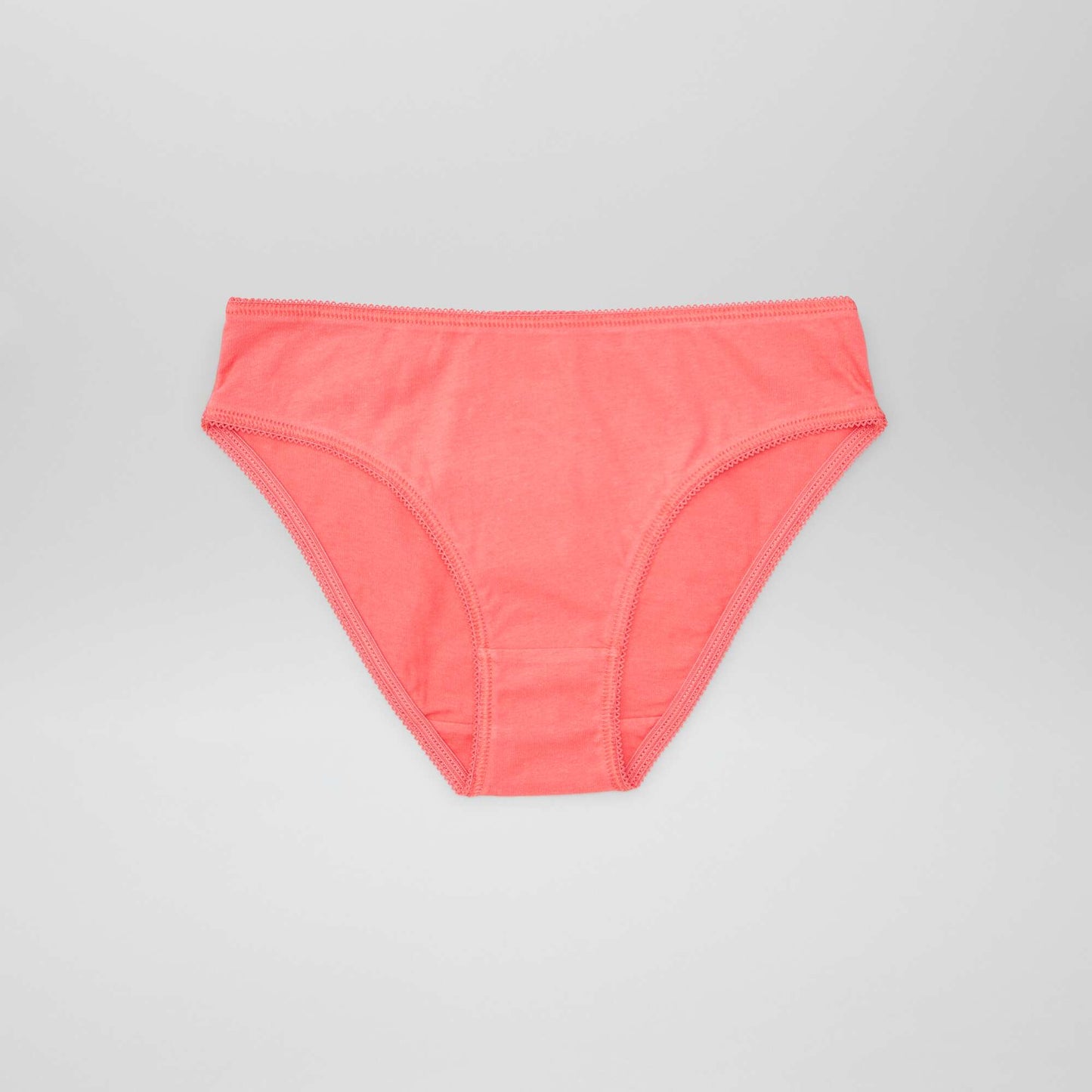 Pack of 7 plain briefs PINK