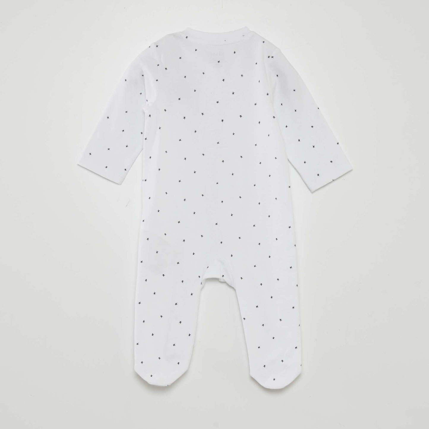 Patterned sleepsuit WHITE