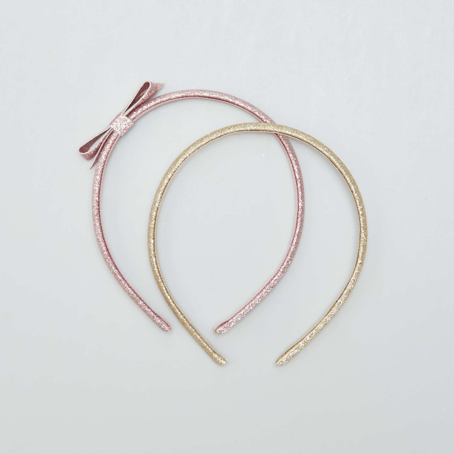 Glitter headband duo PINK