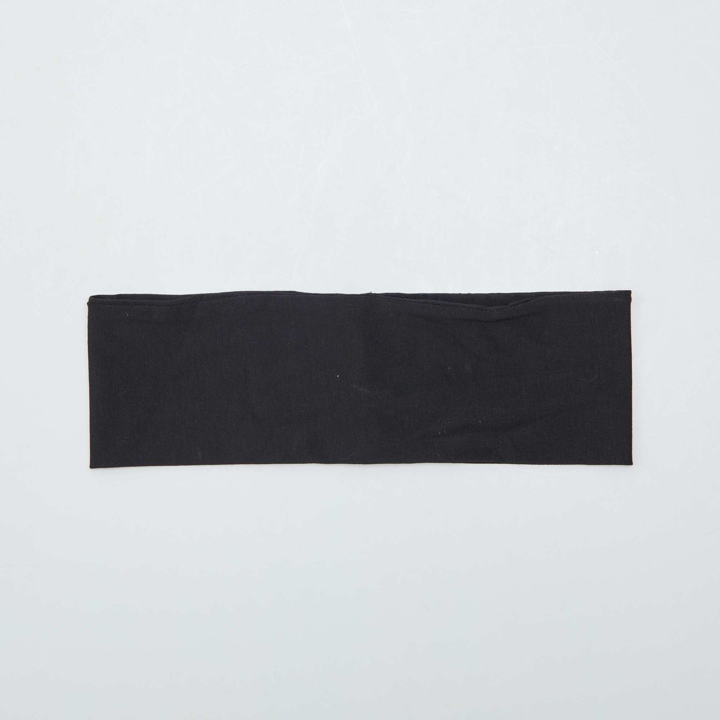 Plain headband BLACK