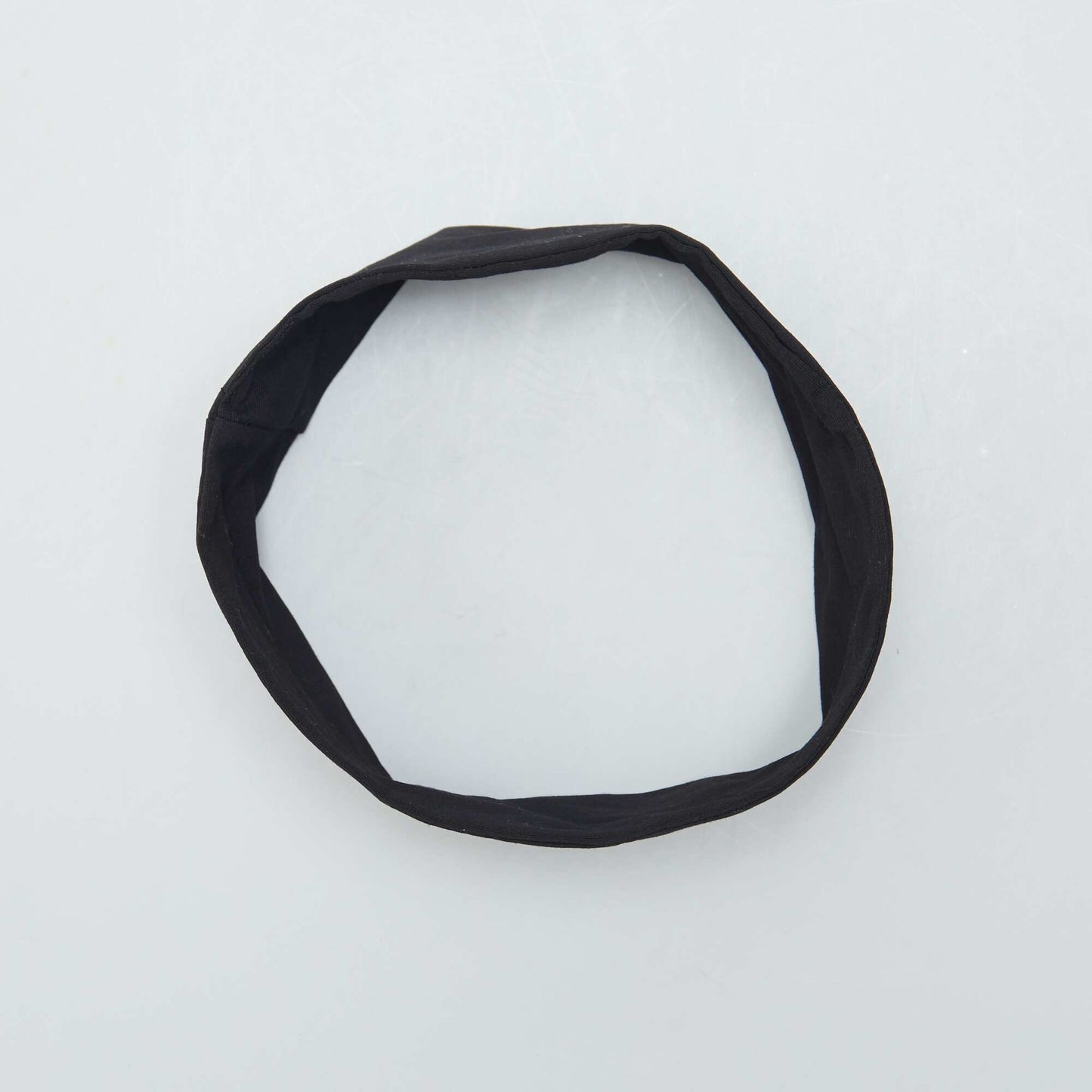 Plain headband BLACK