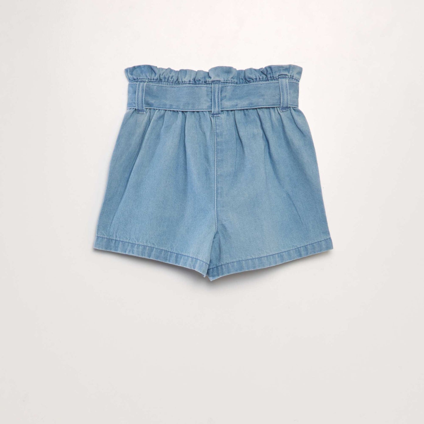 Denim shorts BLUE