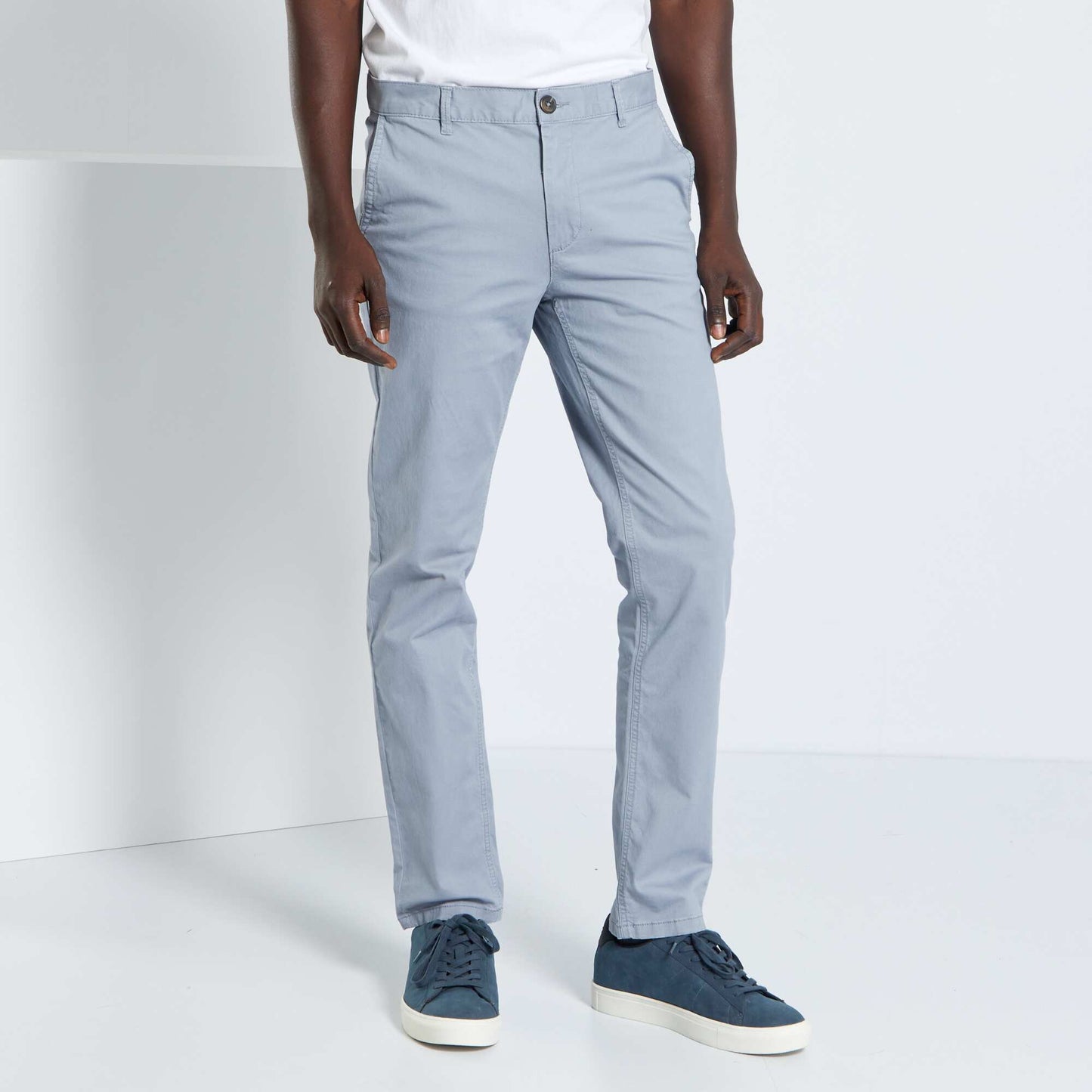 Slim-fit chinos BLUE