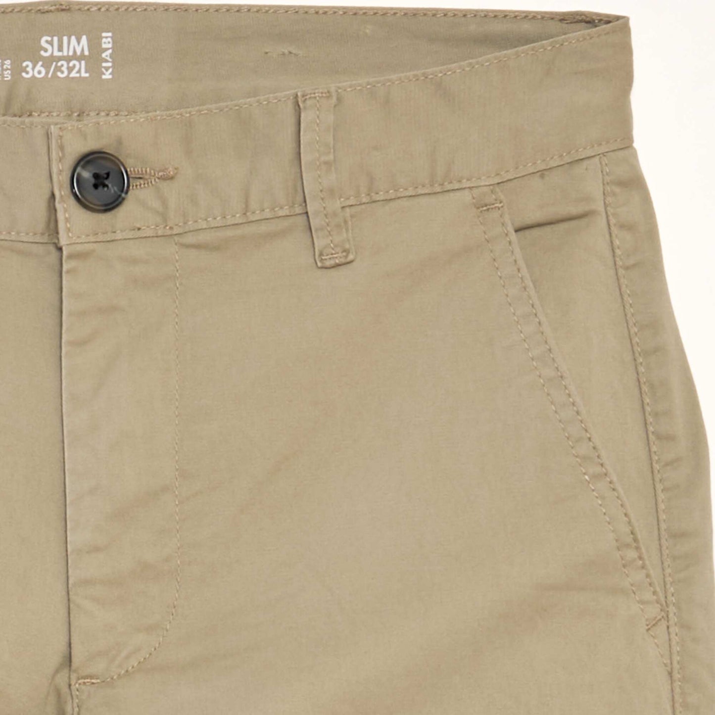 Slim-fit chinos BEIGE