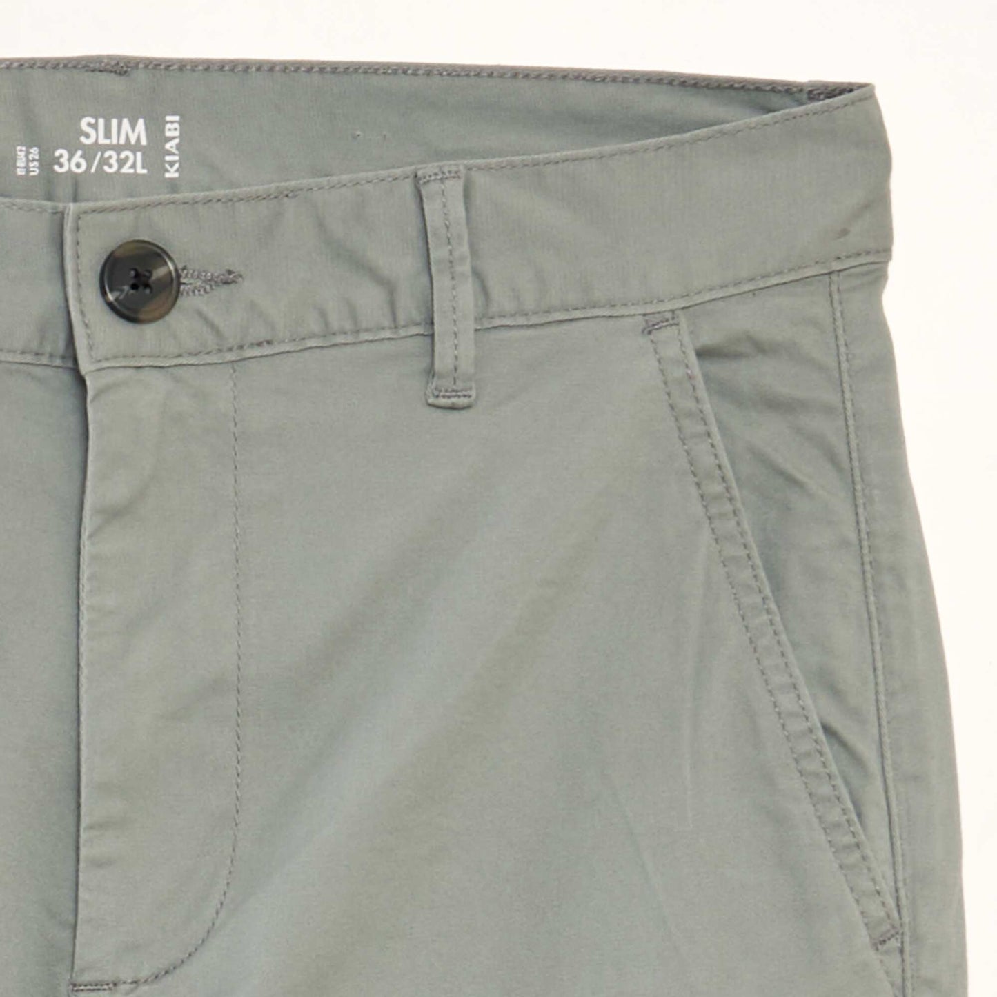 Slim-fit chinos GREEN