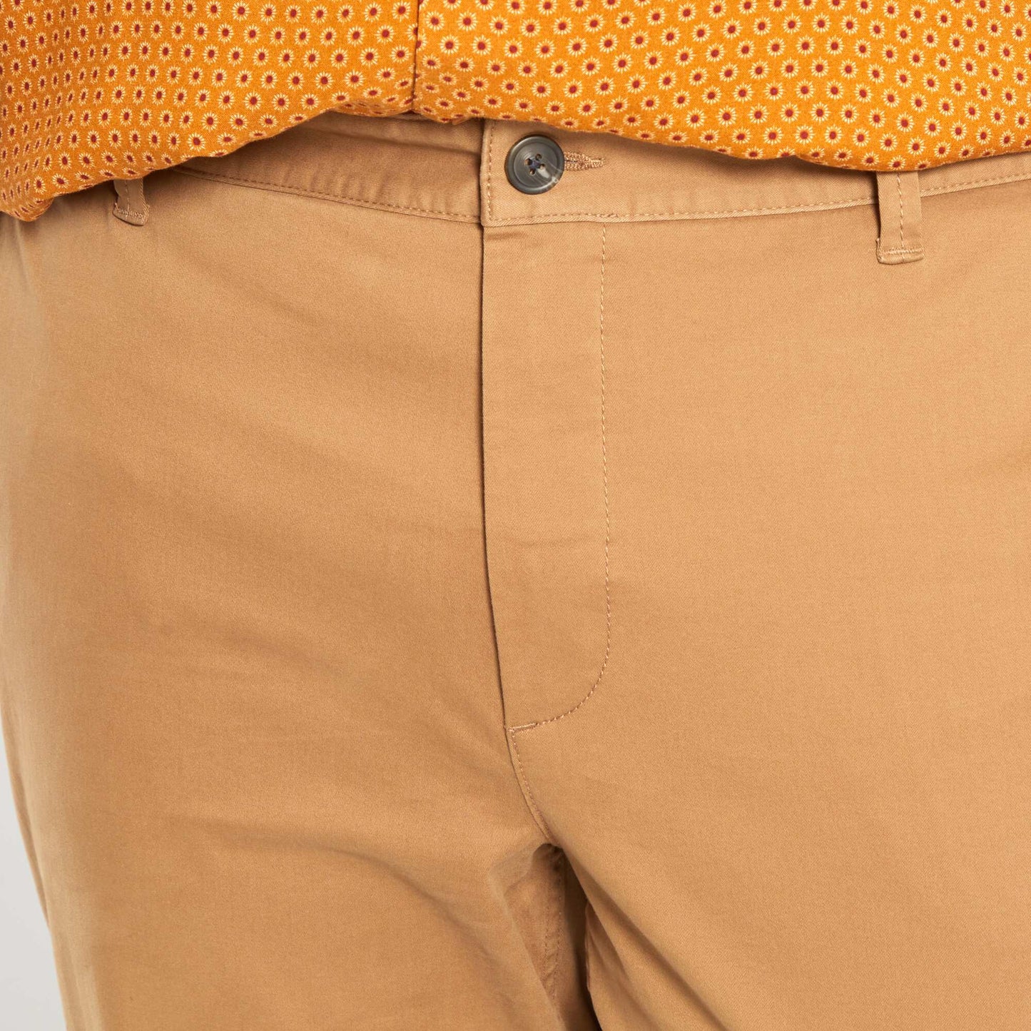 Slim-fit chinos  L32 brown