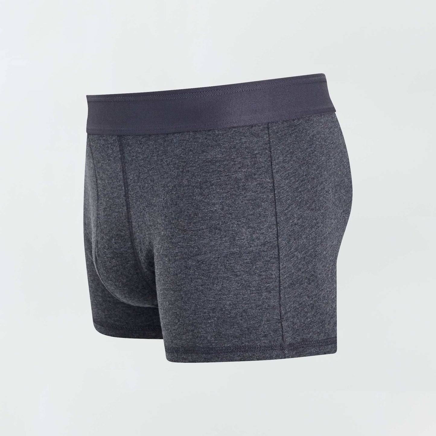 Pack of 3 plain boxers GREY