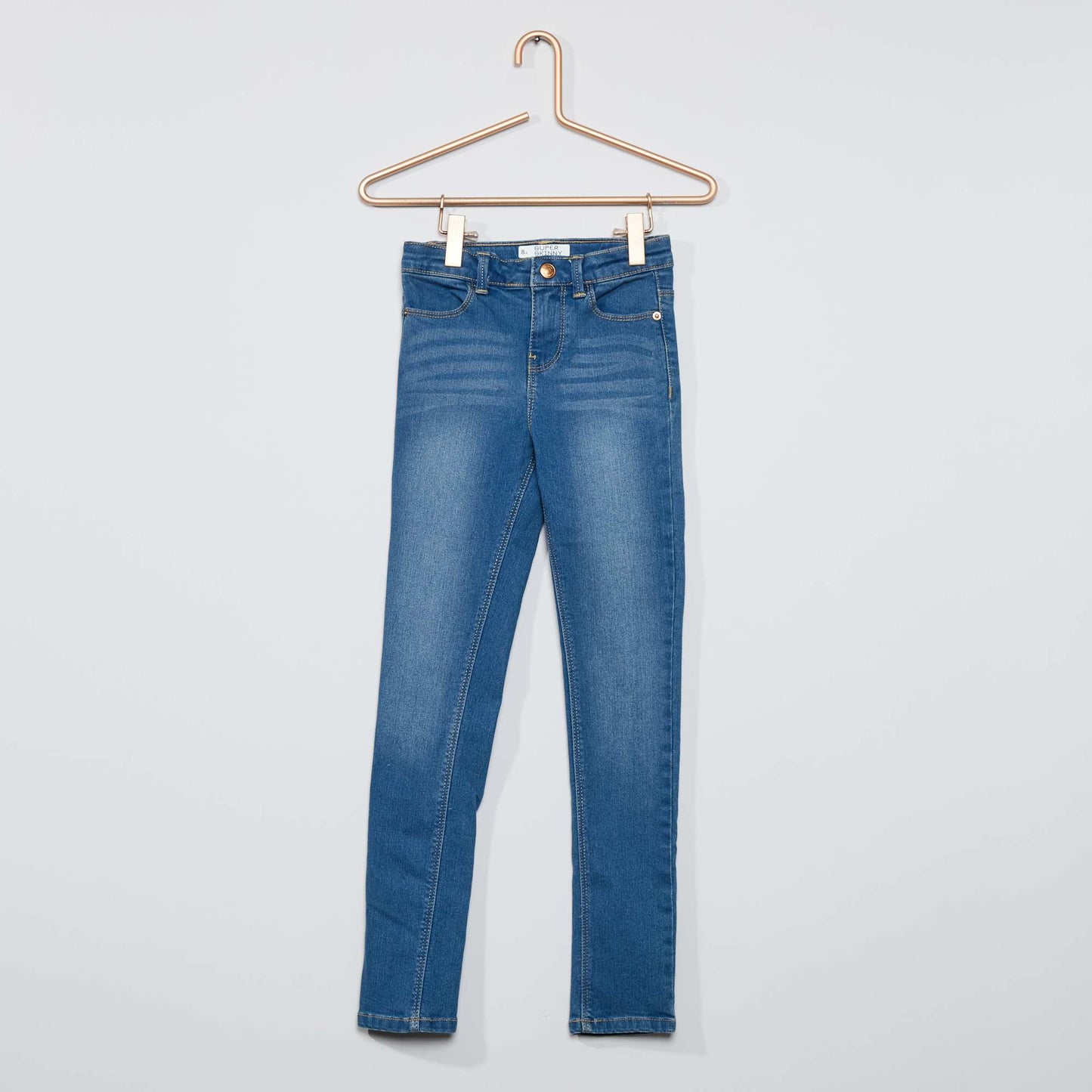 Super skinny jeans - Closer-fitting cut BLUE