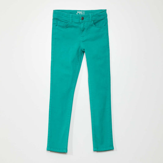 Skinny trousers GREEN