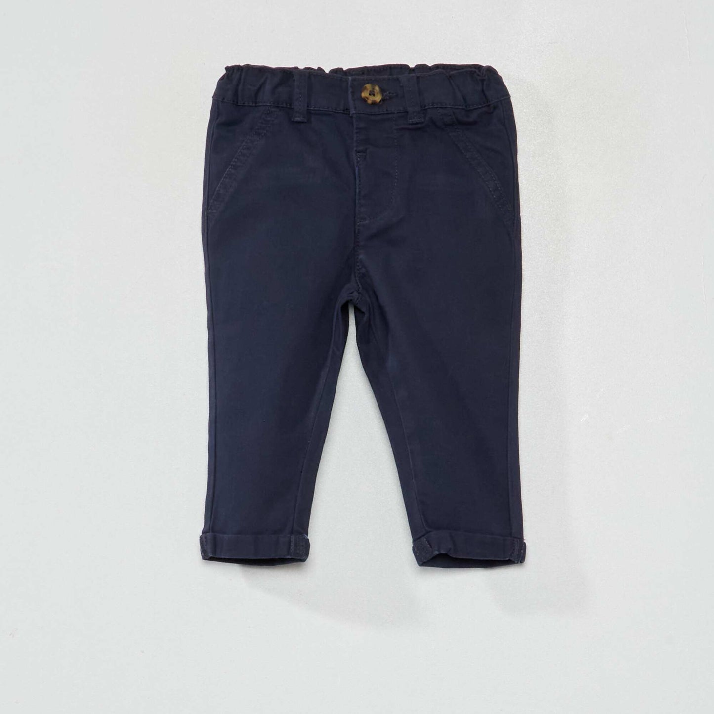 Plain chinos blue