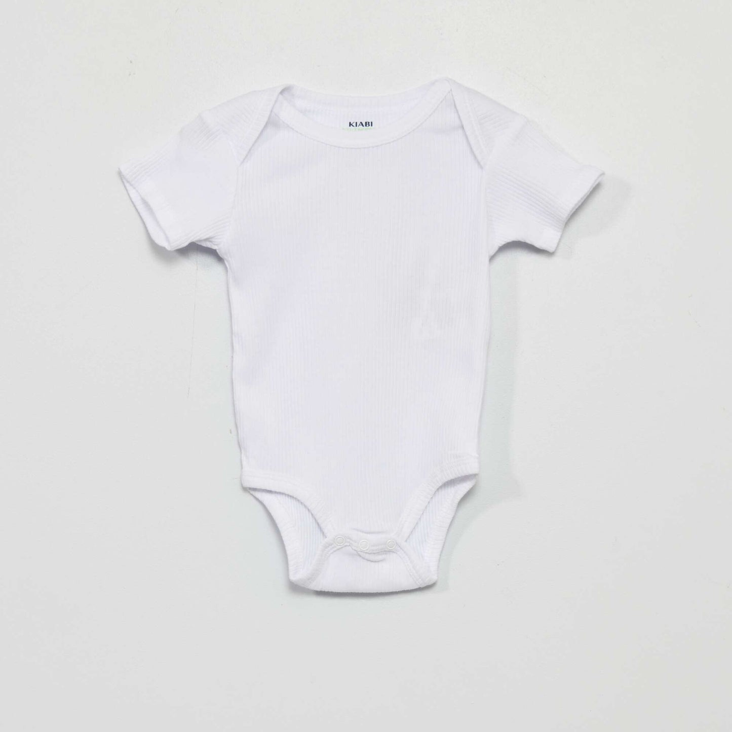 Pack of 3 eco-design bodysuits WHITE