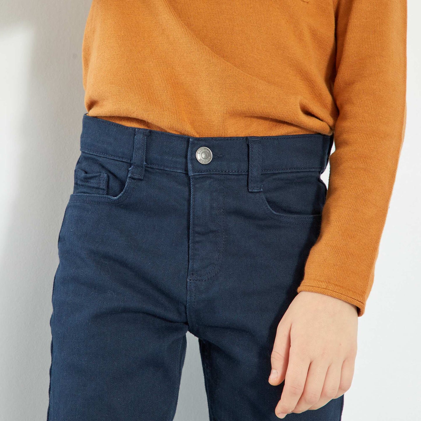 Slim-fit 5-pocket jeans blue